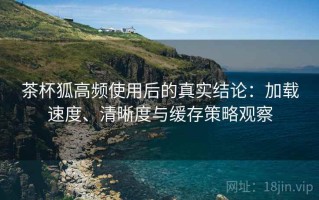 茶杯狐高频使用后的真实结论：加载速度、清晰度与缓存策略观察