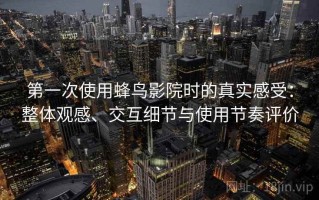 第一次使用蜂鸟影院时的真实感受：整体观感、交互细节与使用节奏评价